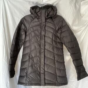 The NORTH FACE 600 Parka Puffer Coat Women’s XS Dark Gray Logo Warm Versatile